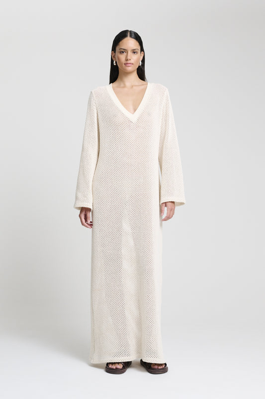 CLARA DRESS | ECRU