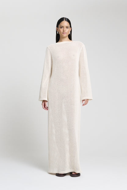 CLARA DRESS | ECRU