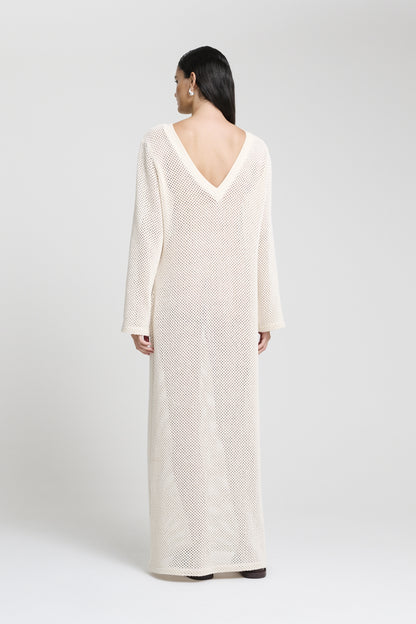 CLARA DRESS | ECRU