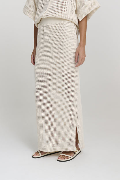 PAIGE SKIRT | ECRU