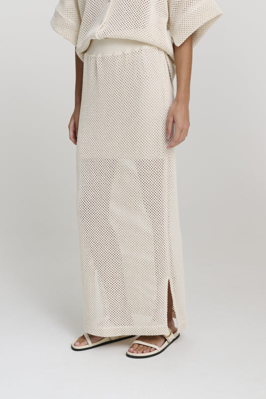 PAIGE SKIRT | ECRU