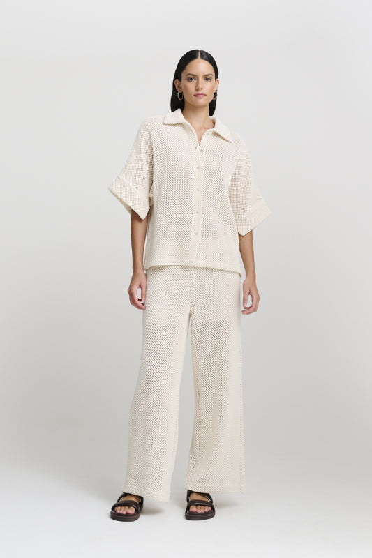 ZOEY PANTS | ECRU