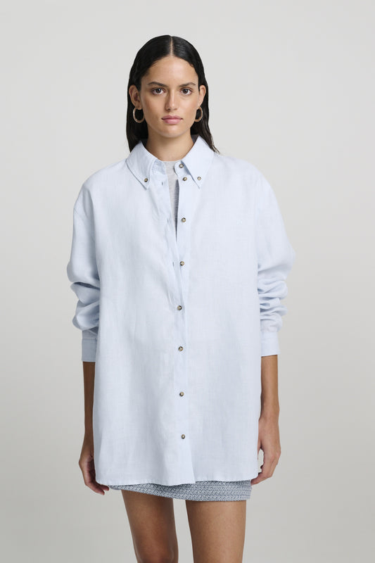 EVELYN SHIRT | ICE BLUE