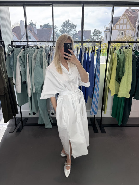 DARLA dress | OPTICAL WHITE
