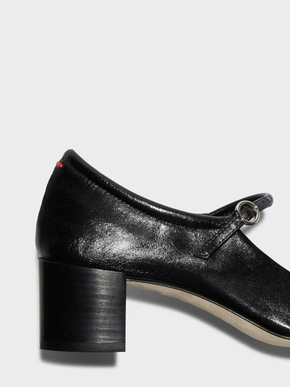 ALINE NAPPA LEATHER | BLACK