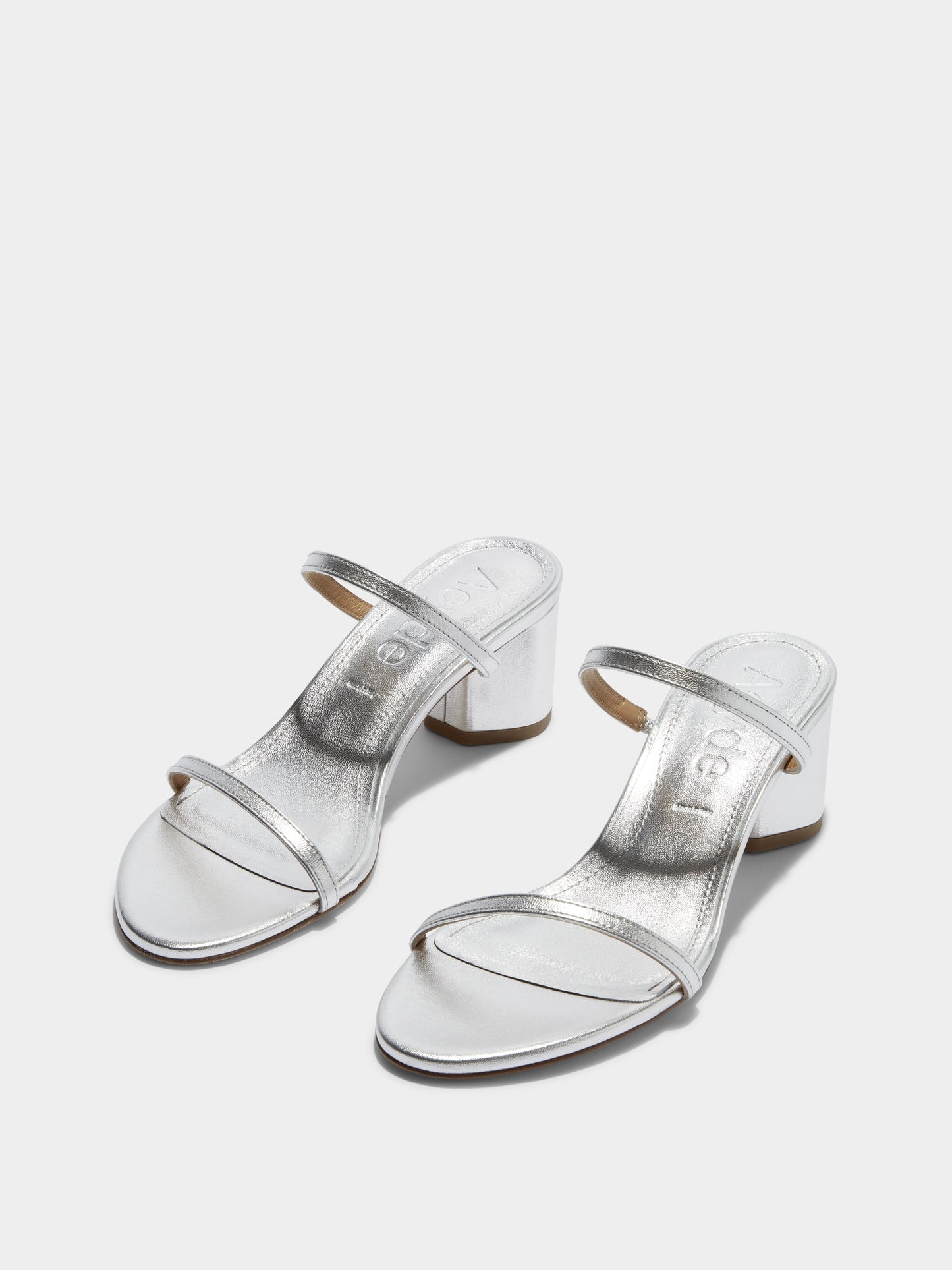 ANNIKA LAMINATED NAPPA | SILVER