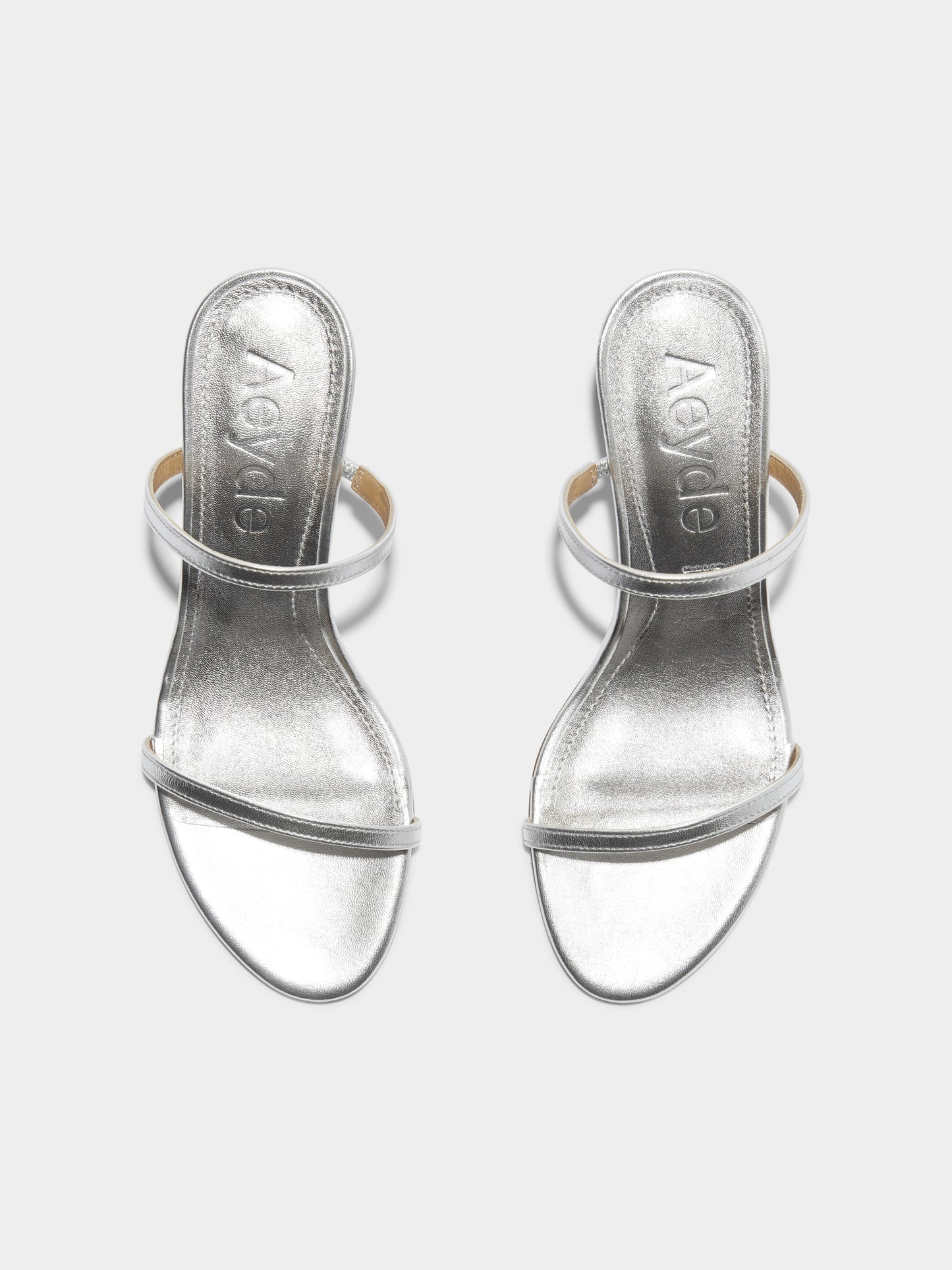 ANNIKA LAMINATED NAPPA | SILVER