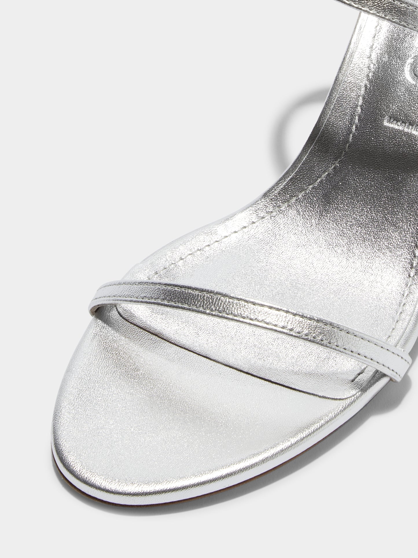 ANNIKA LAMINATED NAPPA | SILVER