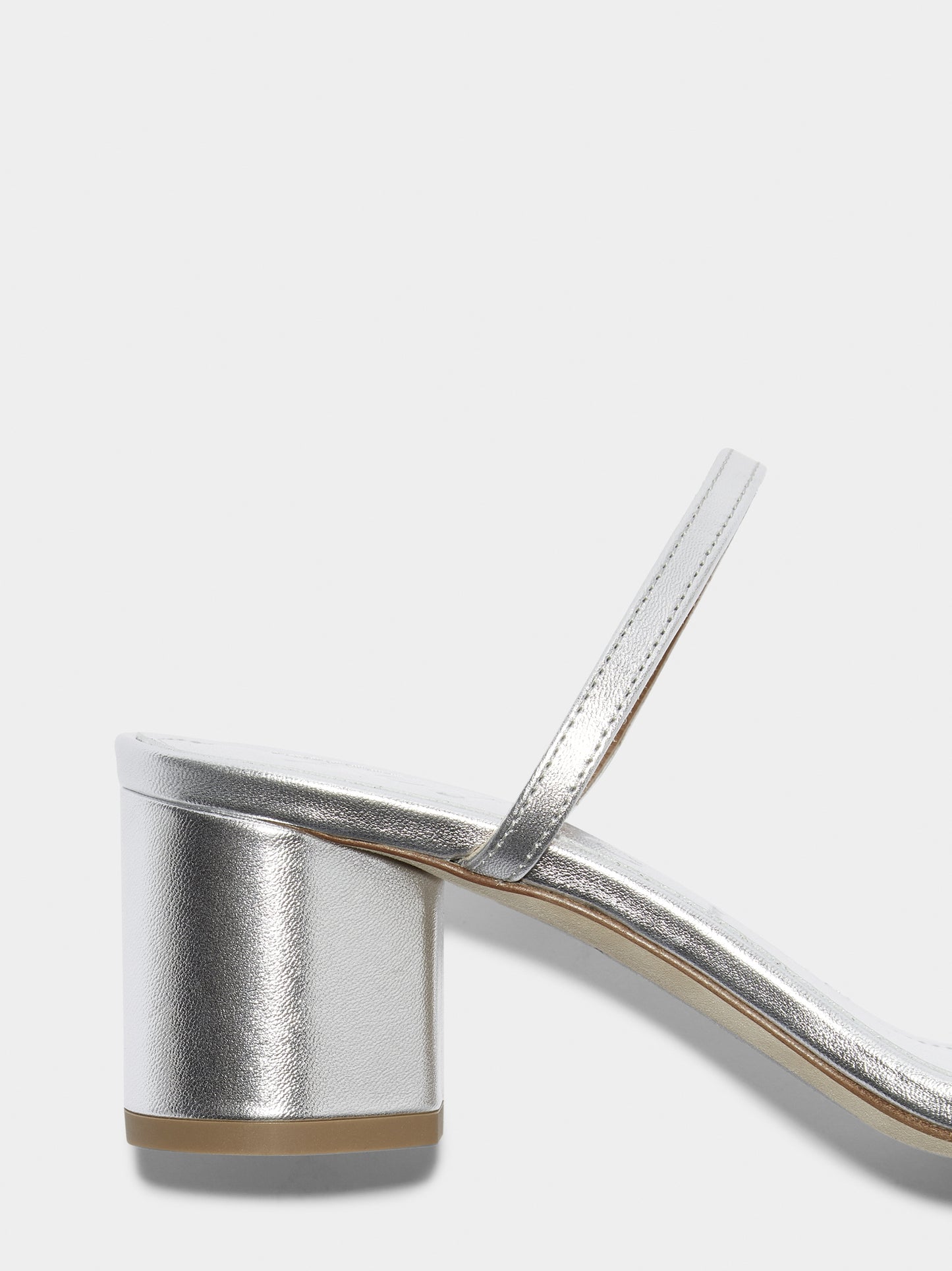 ANNIKA LAMINATED NAPPA | SILVER