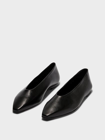 BETTY NAPPA LEATHER | BLACK