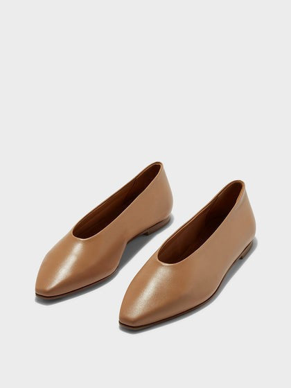 BETTY NAPPA LEATHER | HAZELNUT