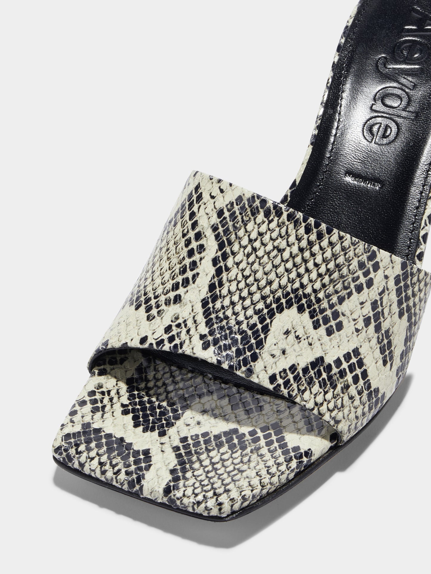 JEANIE SNAKE PRINT | CREAM