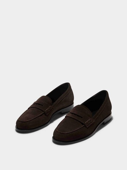 OSCAR COW SUEDE LEATHER | MOCHA