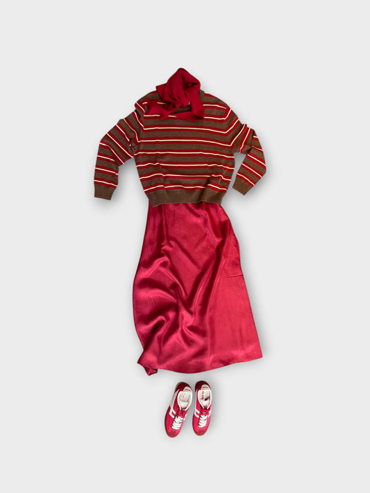 BROWN STRIPES / XS