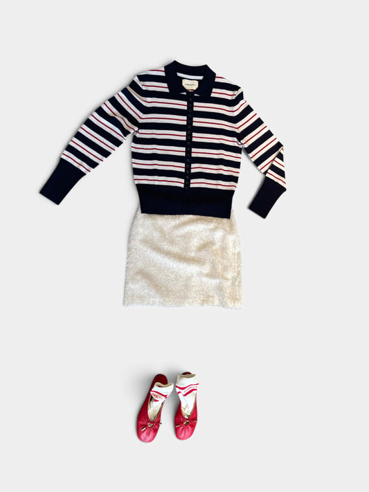 NAVY STRIPES / XS