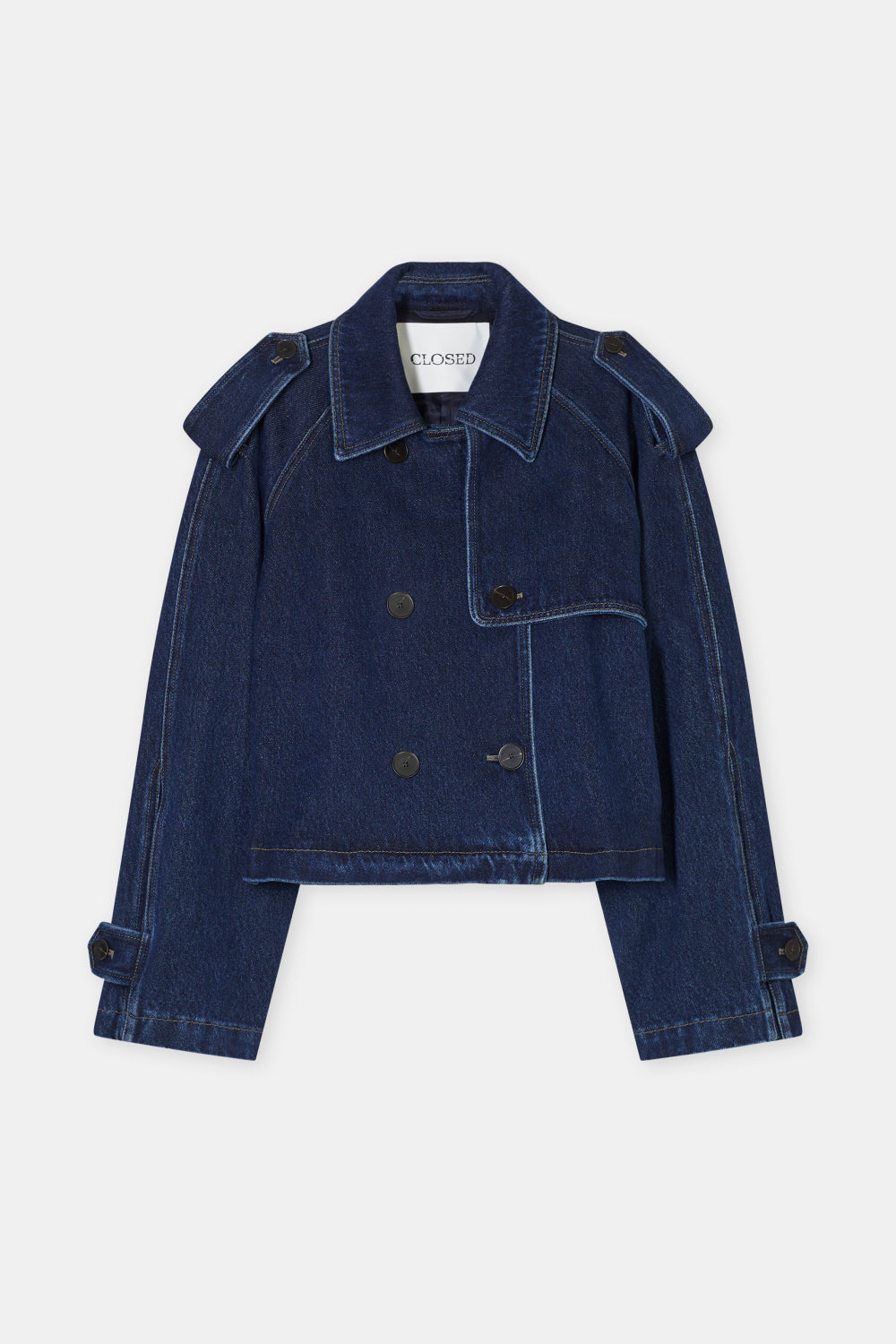 CROPPED TRENCHCOAT
