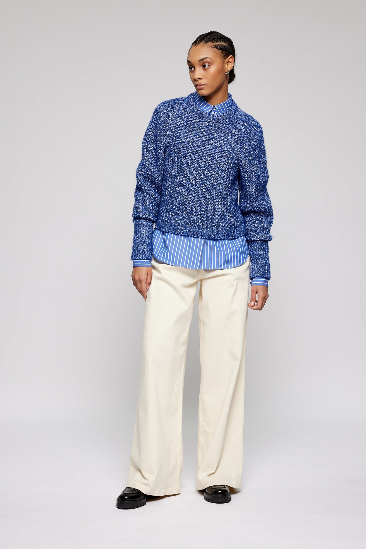KANTA pullover | GREYISH BLUE