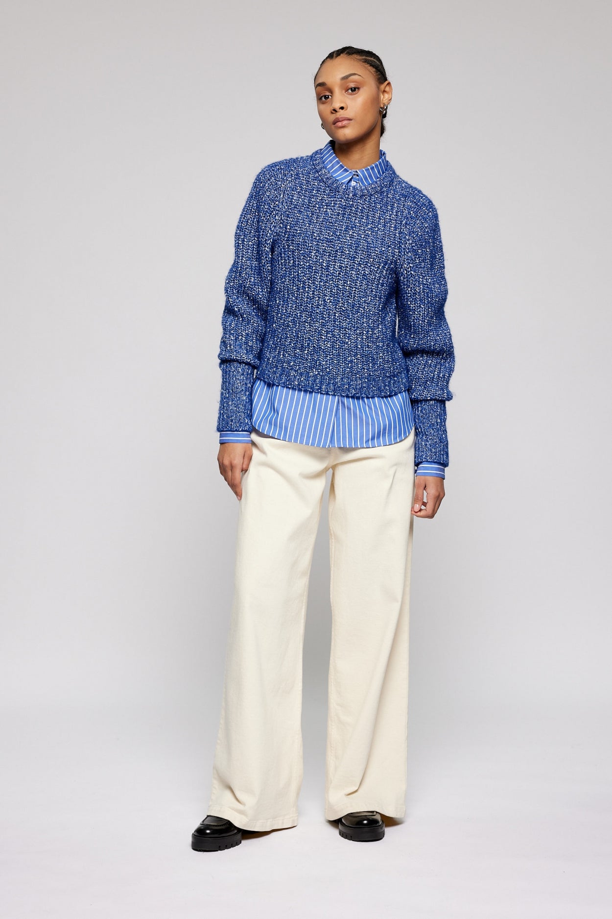 KANTA pullover | GREYISH BLUE