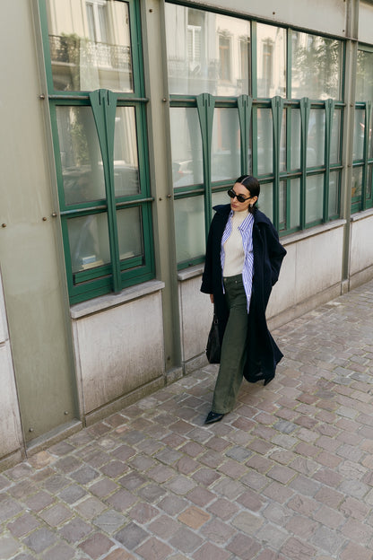 CALVIN coat | TOTAL ECLIPSE BLUE