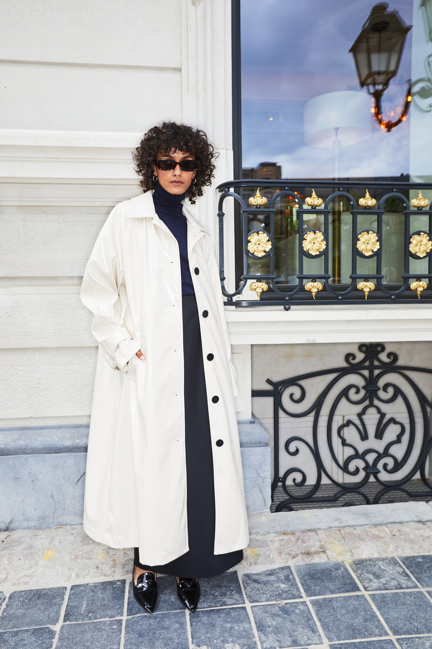 COOPER coat | ALMOND MILK