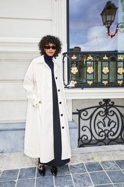 COOPER coat | ALMOND MILK