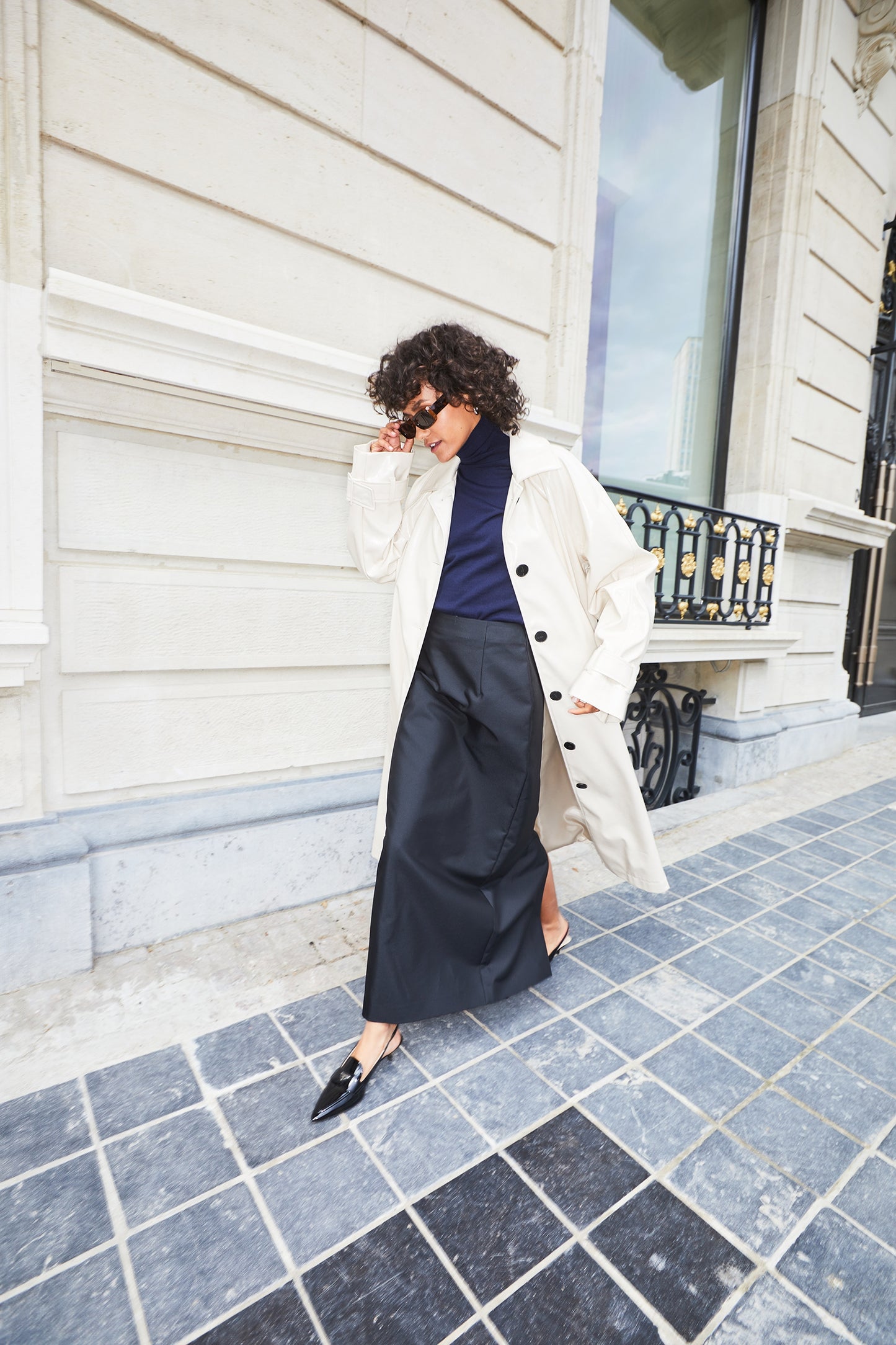 COOPER coat | ALMOND MILK