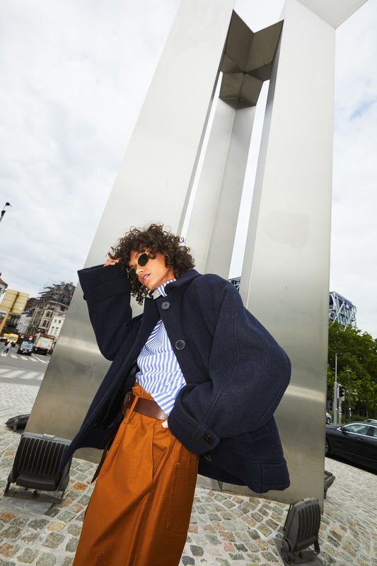 JULIAN jacket | TOTAL ECLIPSE BLUE