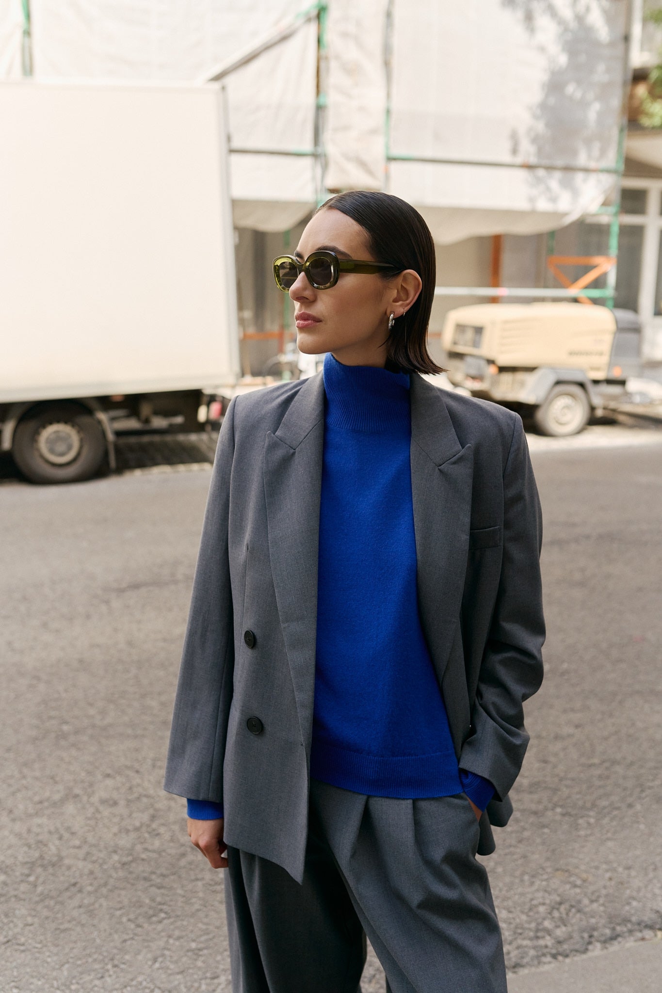 KENNETH pullover | COBALT BLUE