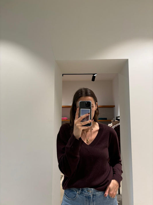 KIARA pullover | BITTER CHOCOLATE