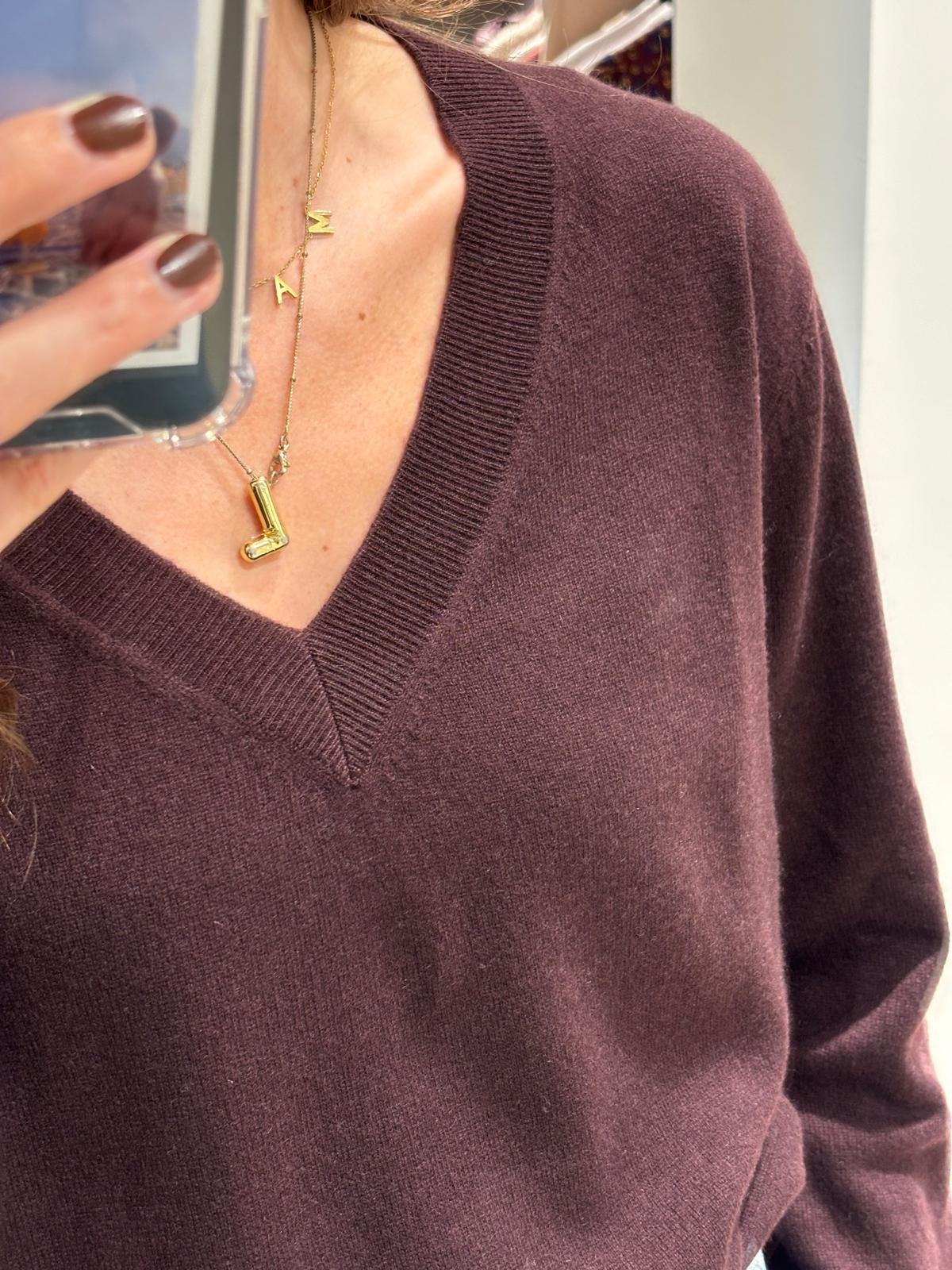 KIARA pullover | BITTER CHOCOLATE