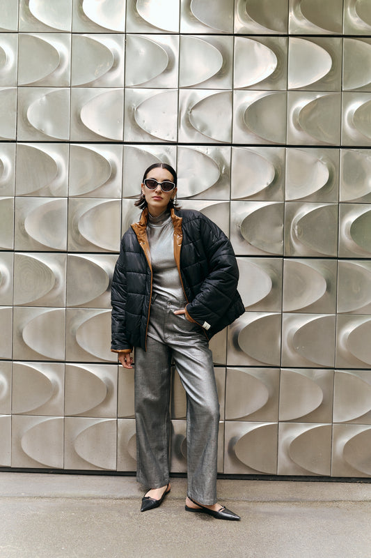 PALMER pants | SILVER SPARKLE