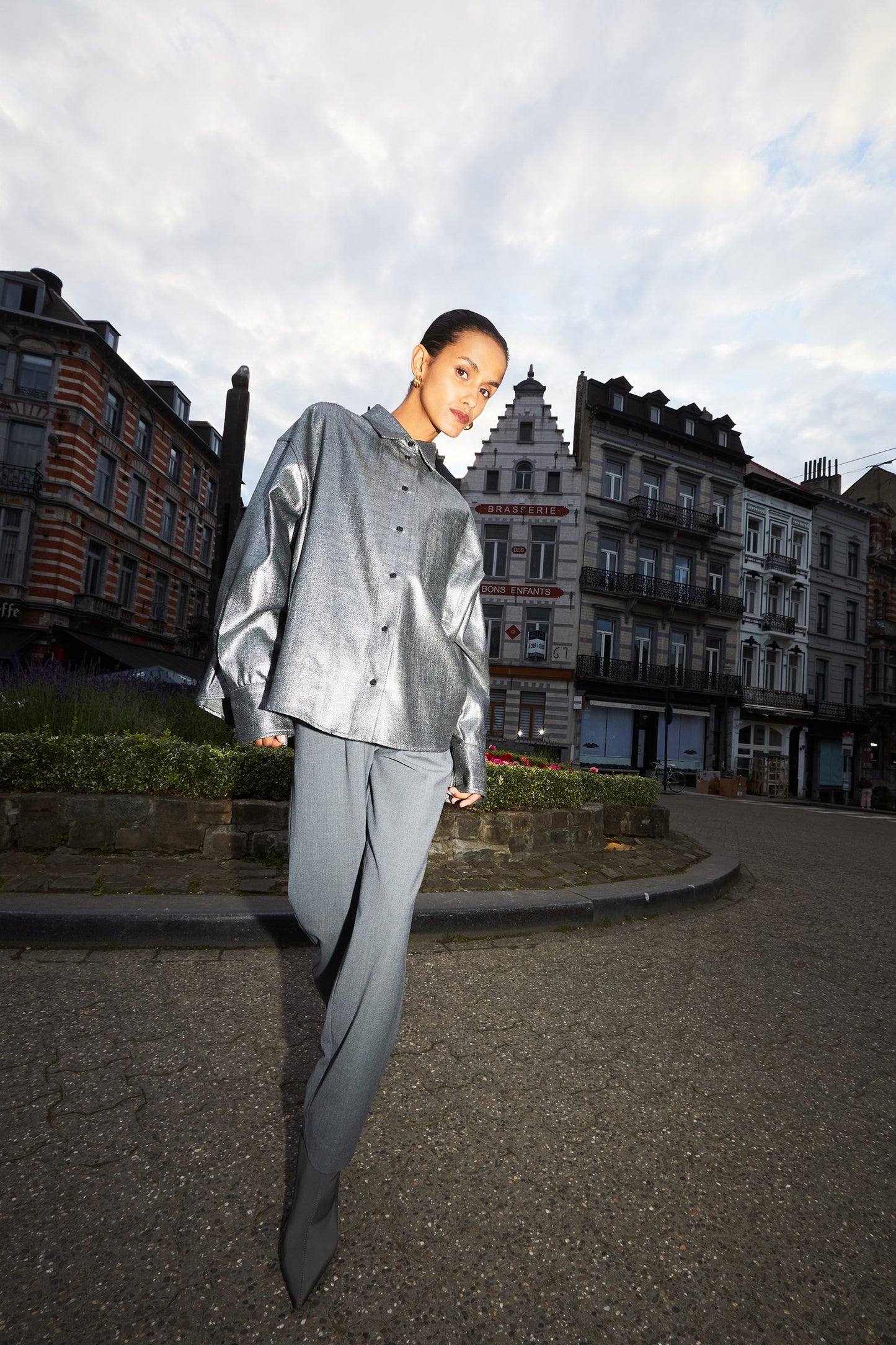 PERSON pants | ASH GREY