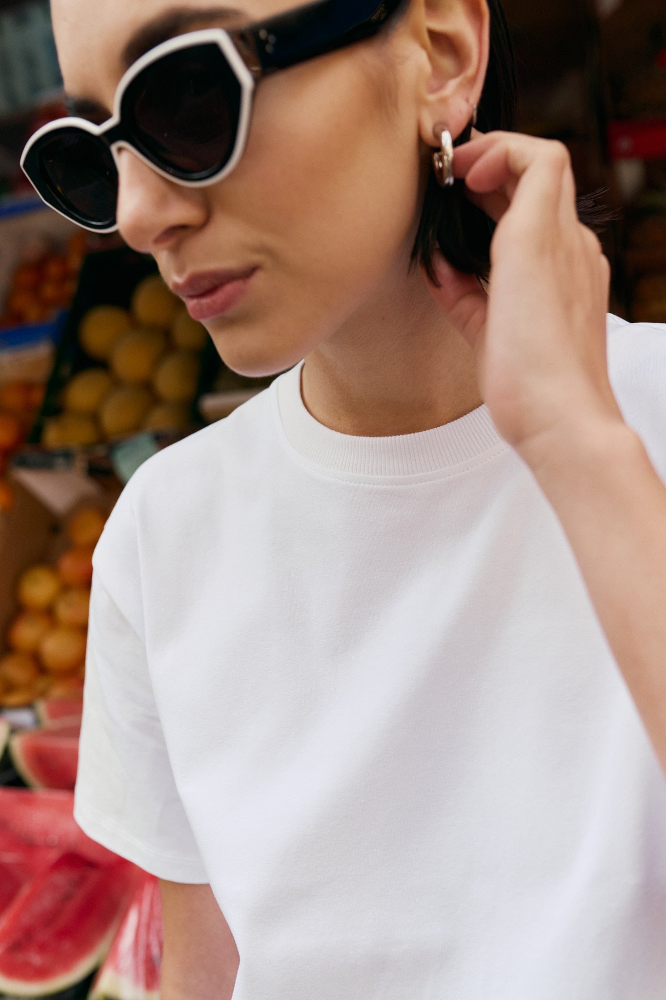 TED t-shirt | OPTICAL WHITE