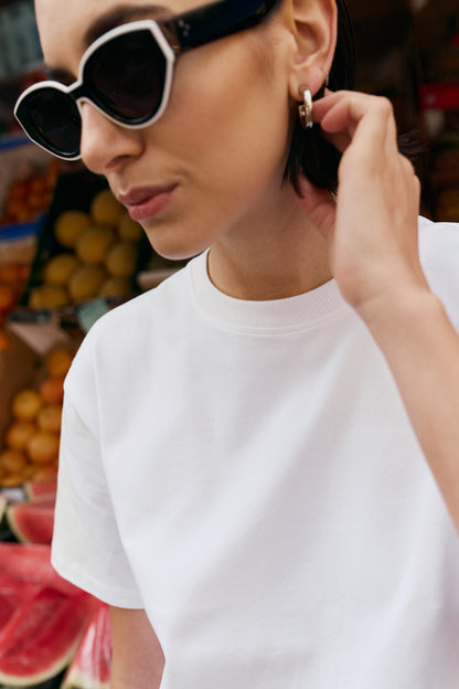 TED t-shirt | OPTICAL WHITE