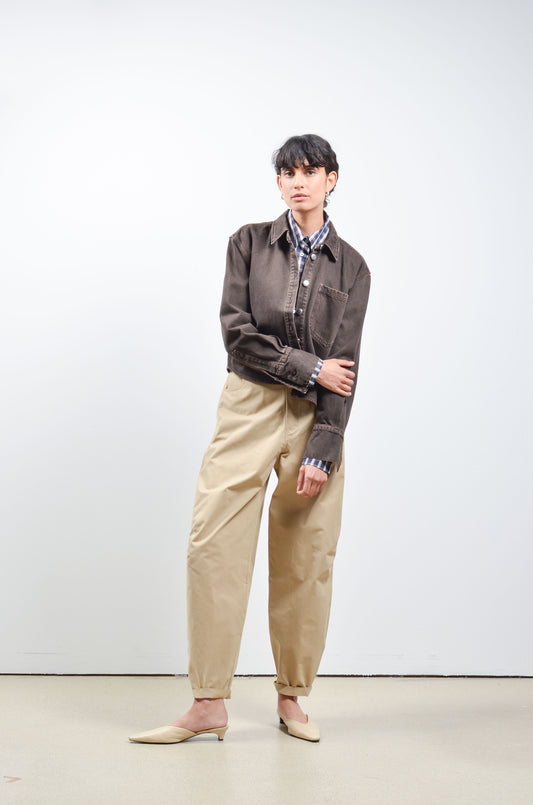 DARK BROWN / 34