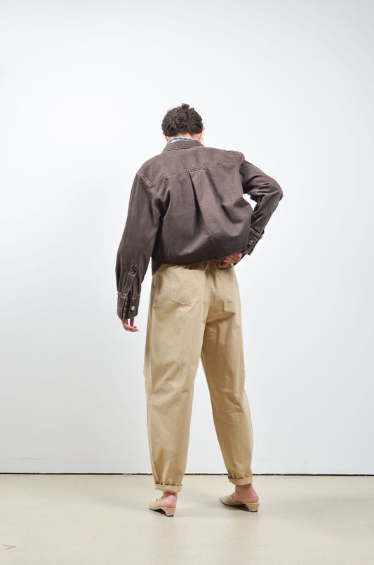DARK BROWN / 34