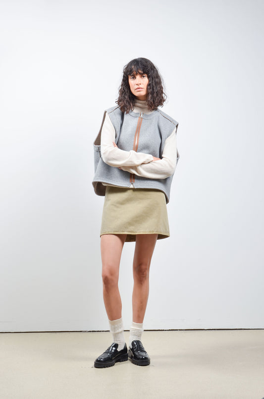 GREY CHECK / XS/S
