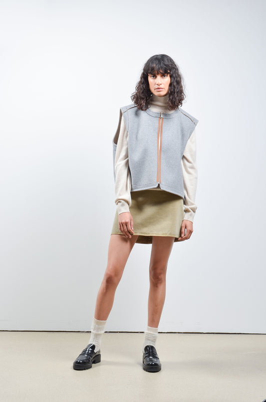GREY CHECK / XS/S