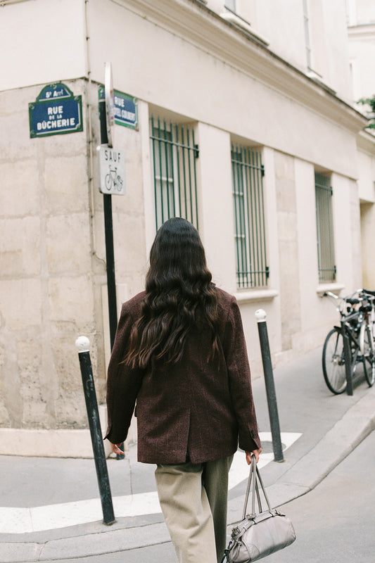 BORDEAUX FISHBONE / XS/S