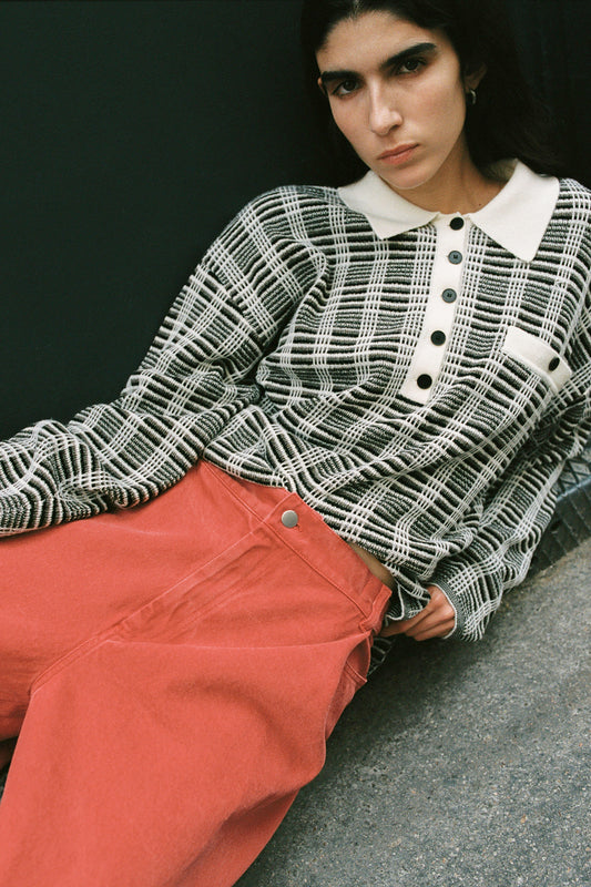 ECRU-BLACK-ASH / XS