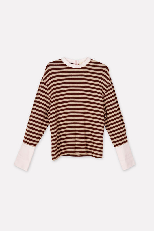 BEIGE-BORDEAUX / S