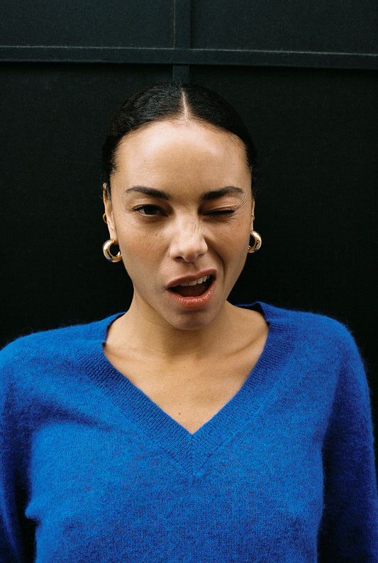 KAREV pullover | ELECTRIC BLUE