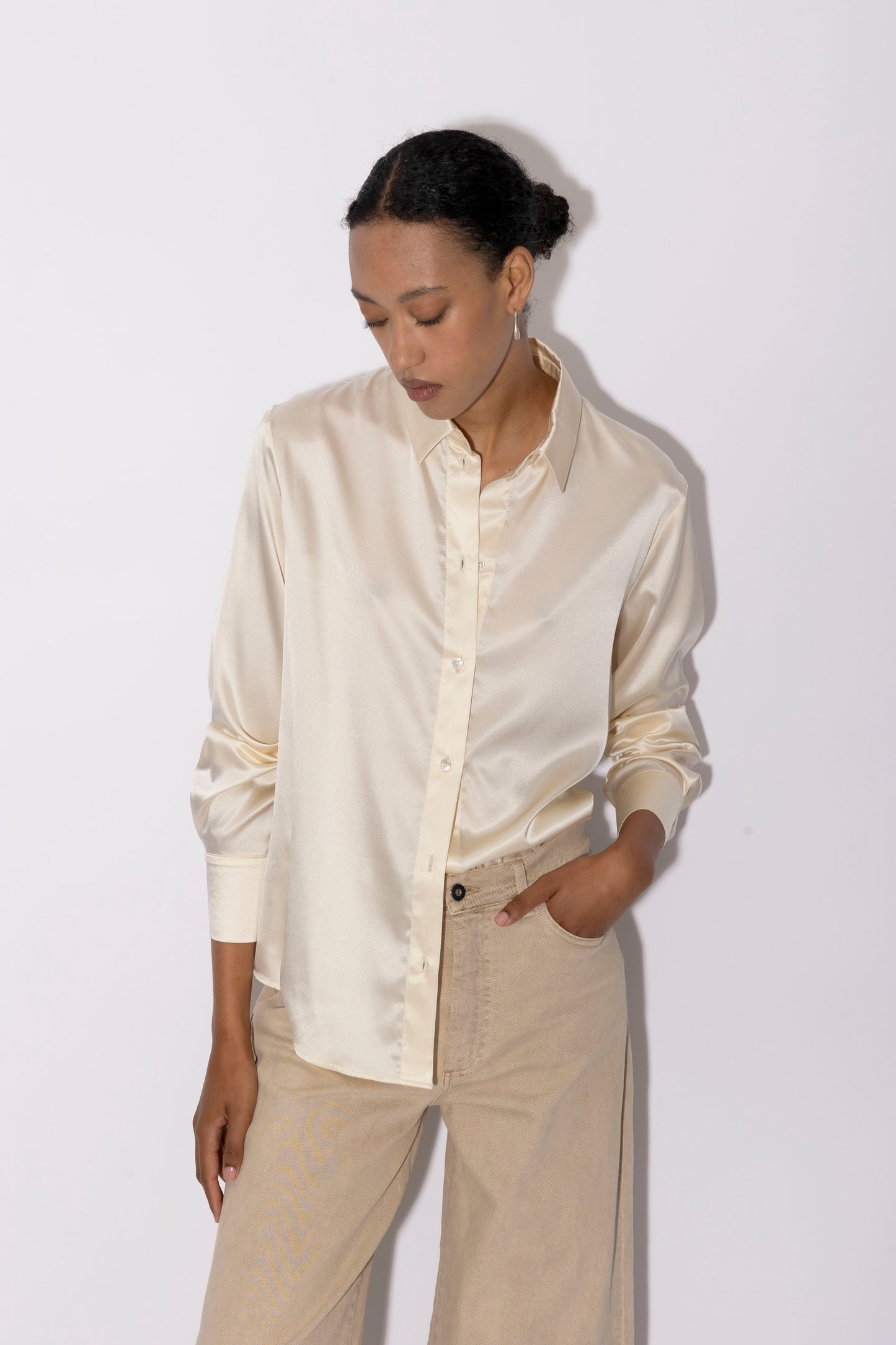 BAY blouse | CHAMPAGNE