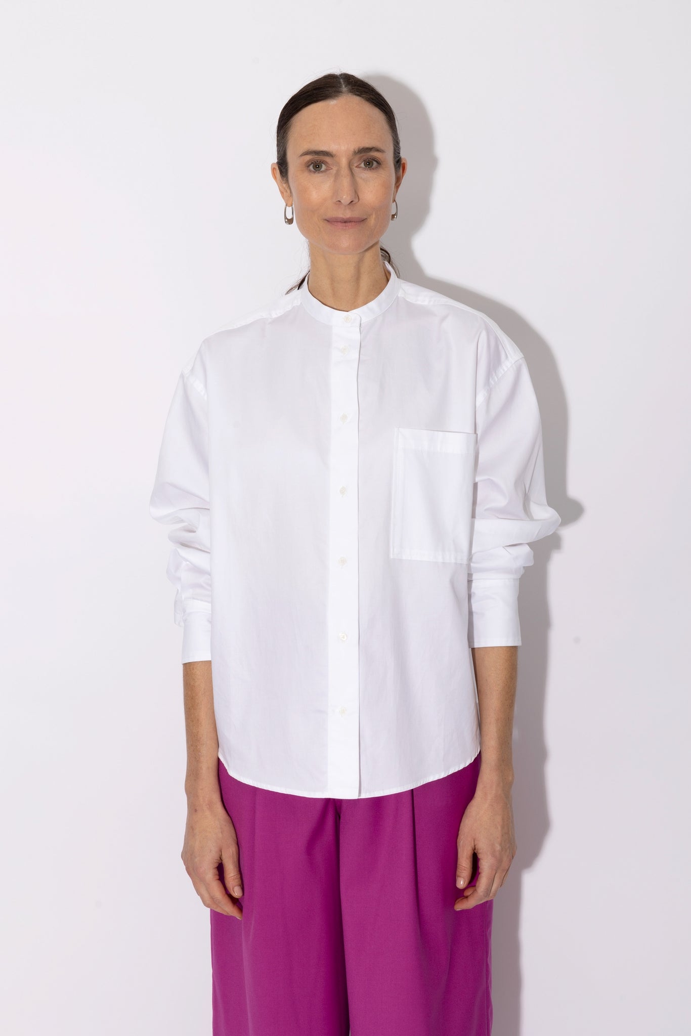 BENNITA shirt | OPTICAL WHITE