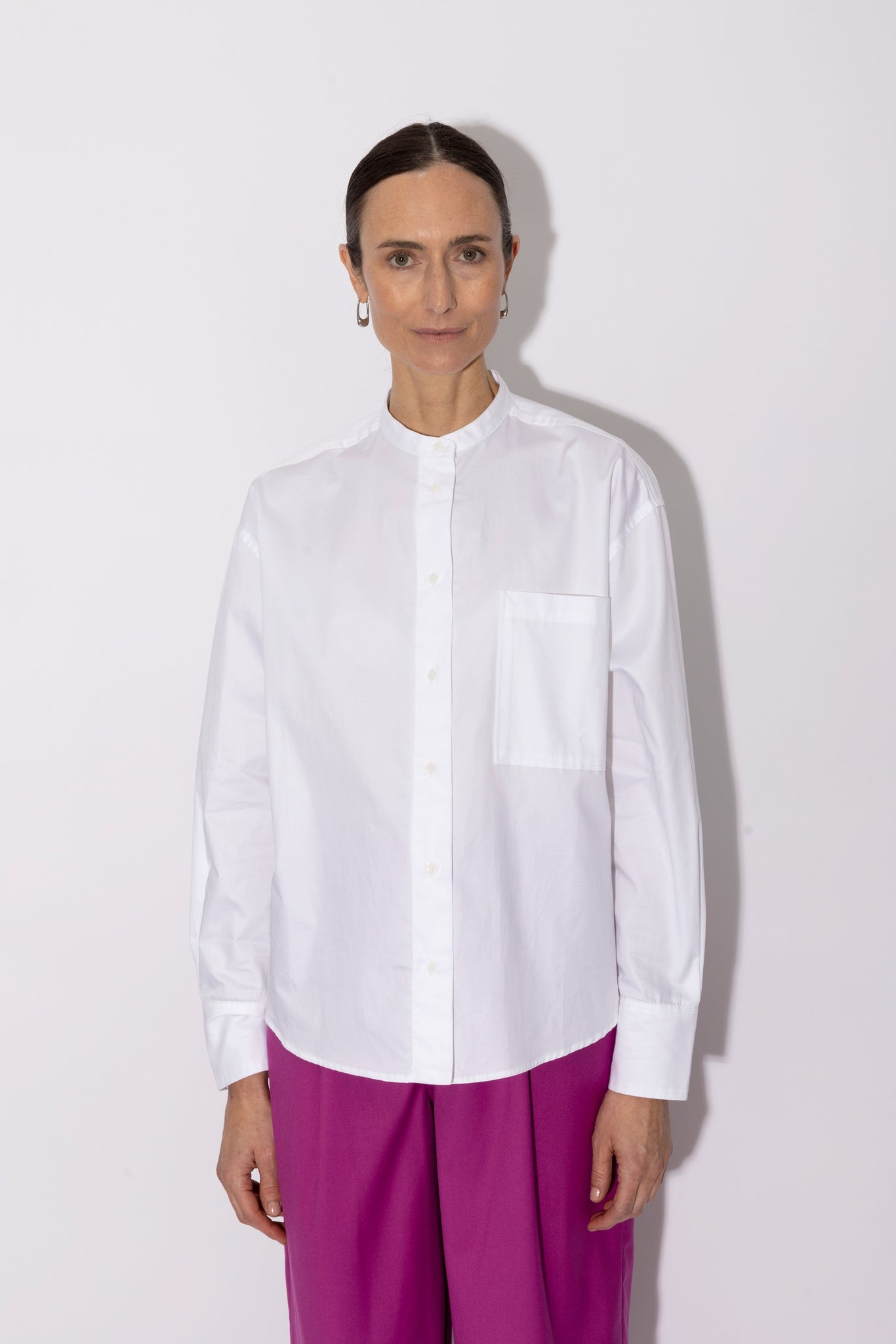 BENNITA shirt | OPTICAL WHITE