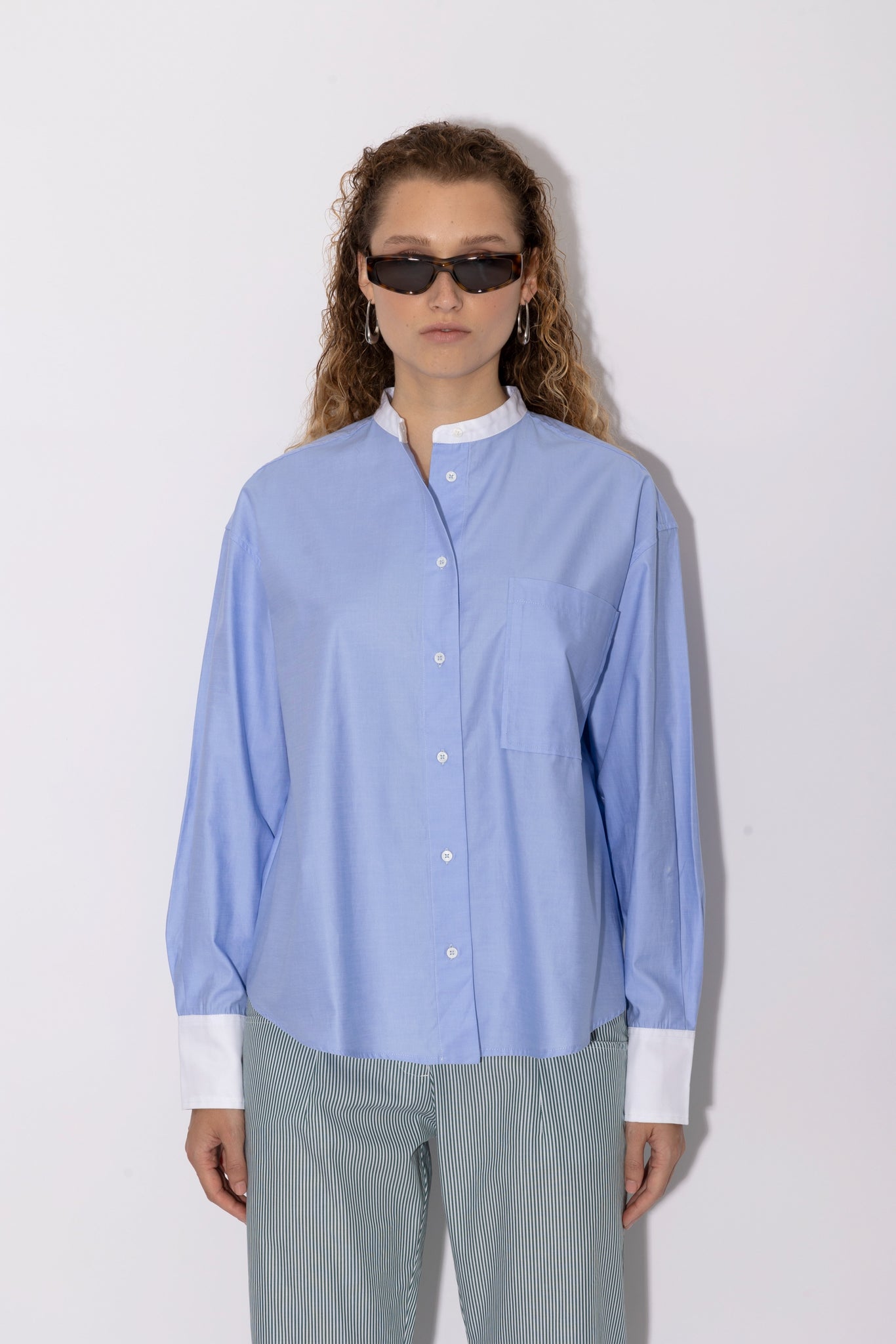BENNITA shirt | SERENITY BLUE