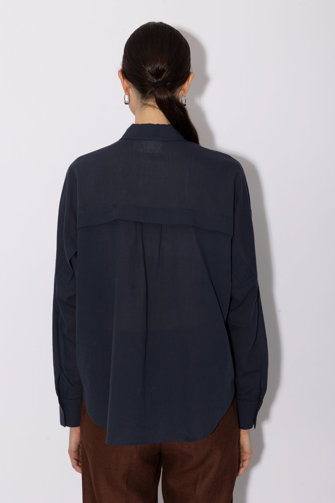 BIOMETRIC blouse | NAVY