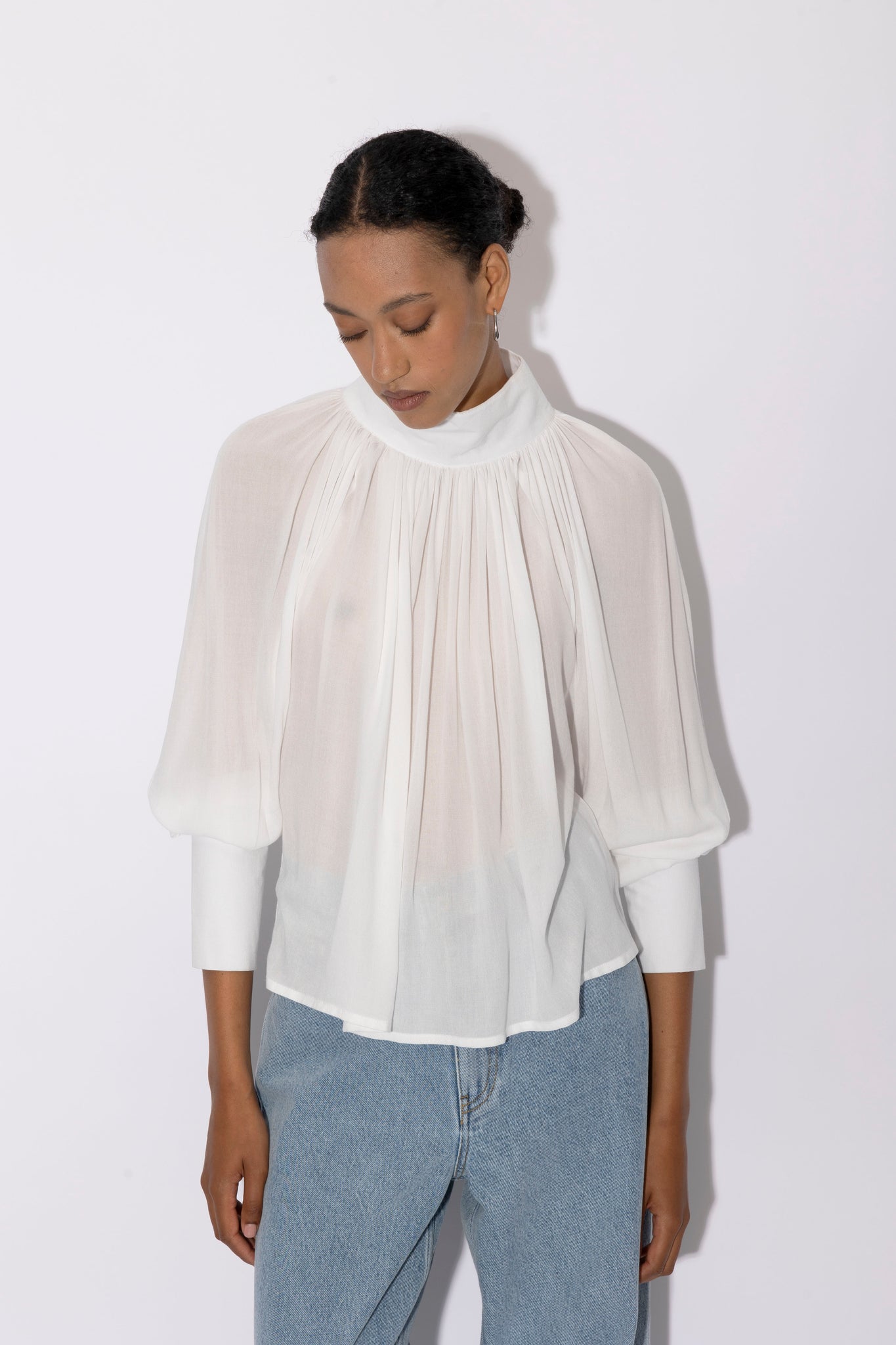 BRITTANY blouse | WHITE