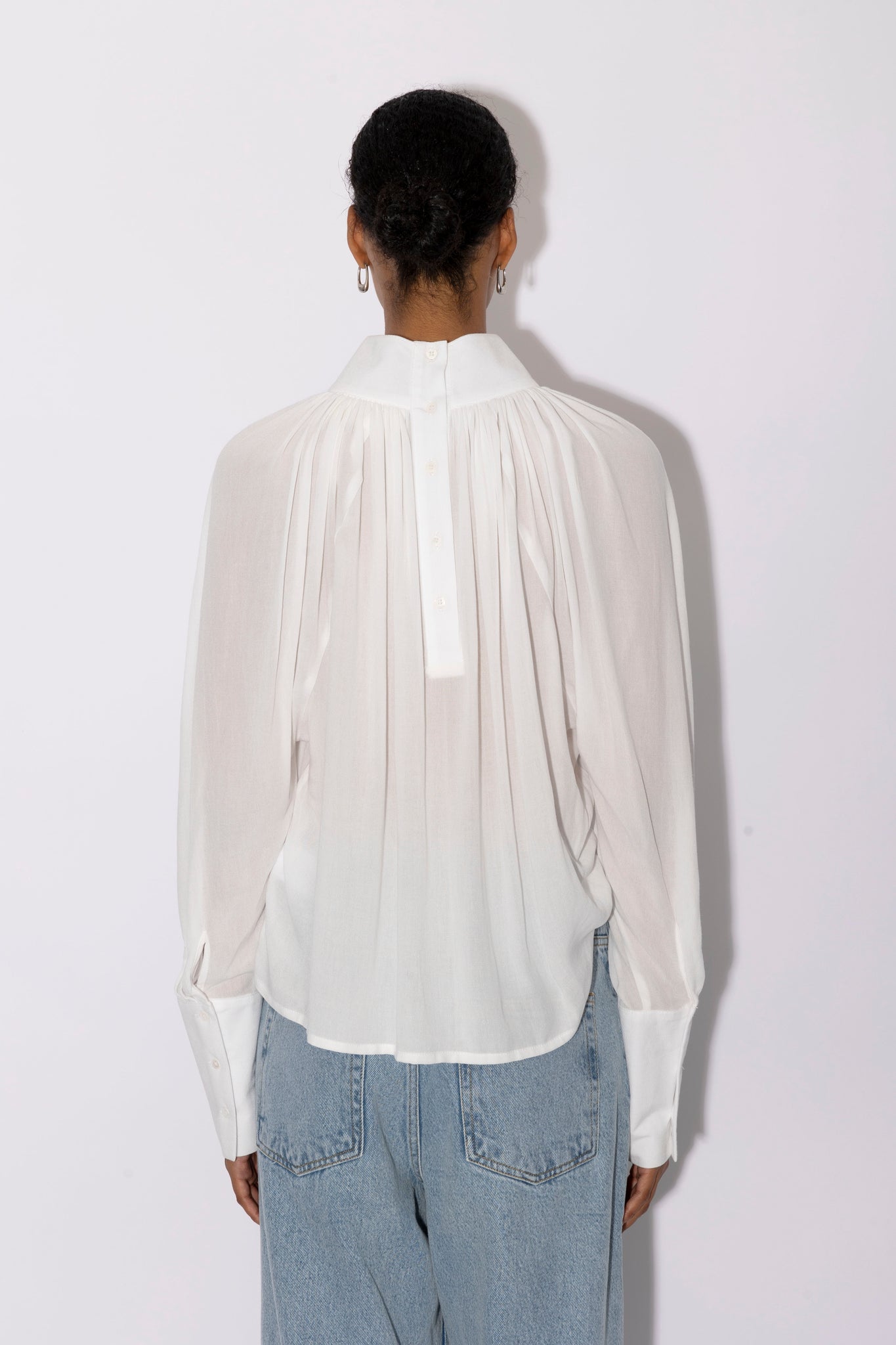 BRITTANY blouse | WHITE