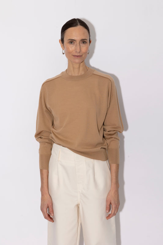 KORY pullover | LATTE BEIGE